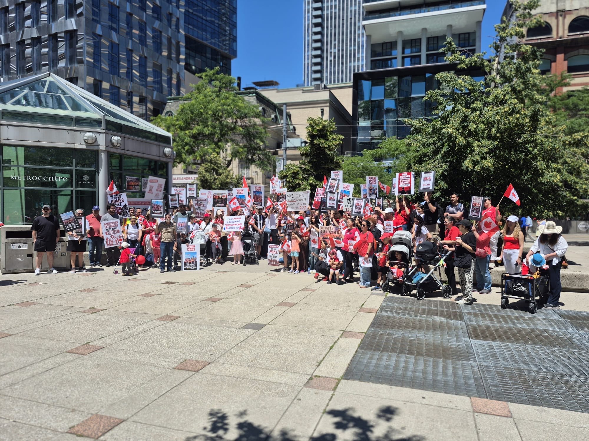 Thousands March Across 8 Canadian Cities as TS2023 Work Permit Campaign Stages Massive Nationwide Demonstrations